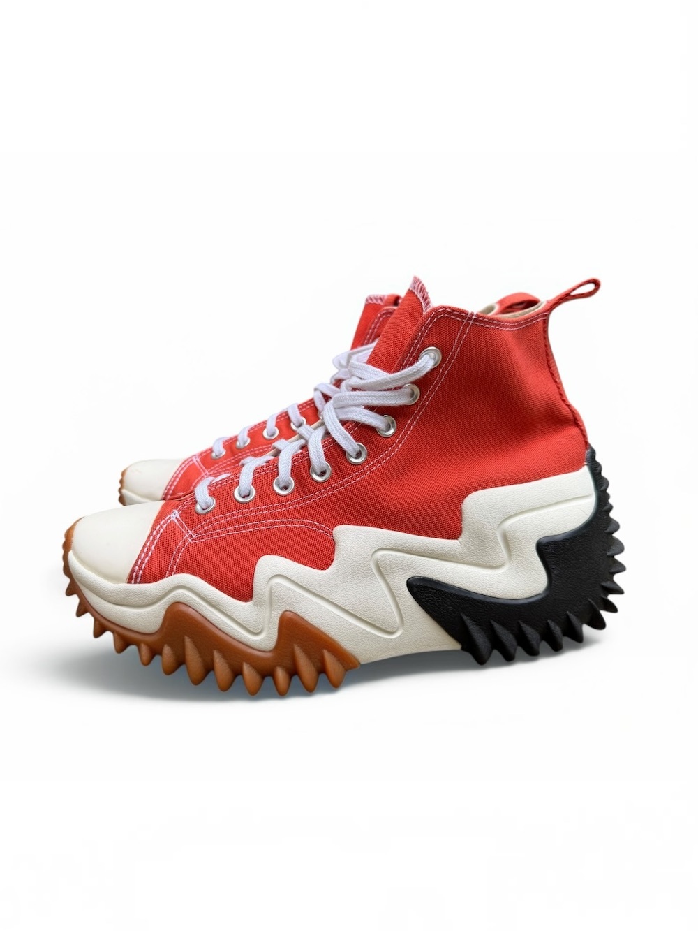 Converse Run Star Motion Seasonal Color Orange Platform Sneakers A01174C NWT